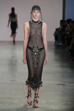 SAO PAULO, SP, 15.10.2019 - SPFW N48 - Korshi markasının geçit töreni 