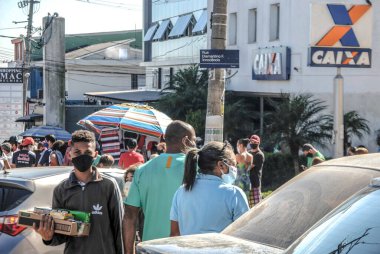 Rio de Janeiro valisinin görevden alınması. 29 Temmuz 2020, Rio de Janeiro, Brezilya: STF 'nin (Brezilya Federal Yüksek Mahkemesi) Rio de Janeiro valisinin görevden alınması kararına karşı Alerj' de gösteri