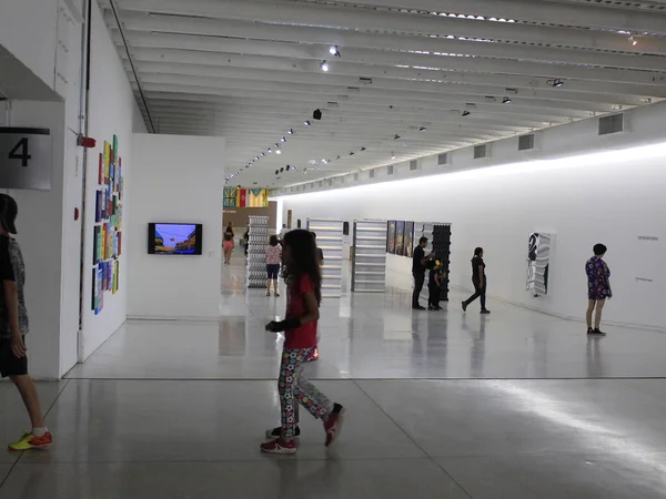 Curitiba 2020 Muzeum Oscara Niemeyera Curtiba Brazylii — Zdjęcie stockowe