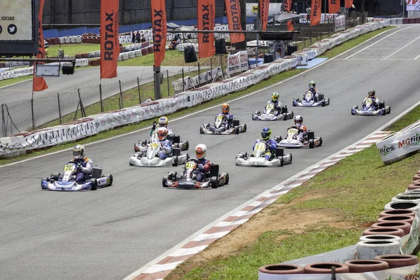 Taça São Paulo Kart Granja Viana Novembro 2020 Cotia São — Fotografia de Stock