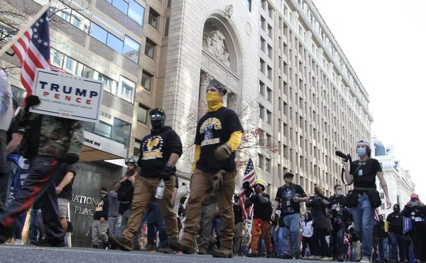 Listopada 2020 Waszyngton Maryland Usa Dumni Chłopcy Uczestniczyli Marszu Milionów — Zdjęcie stockowe