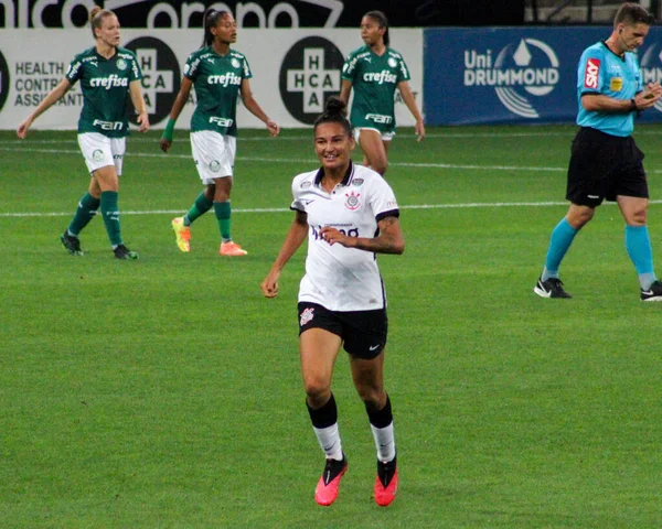 Spo Corinthians Palmeiras Brasilianische Frauenfußballliga November 2020 Sao Paulo Brasilien — Stockfoto