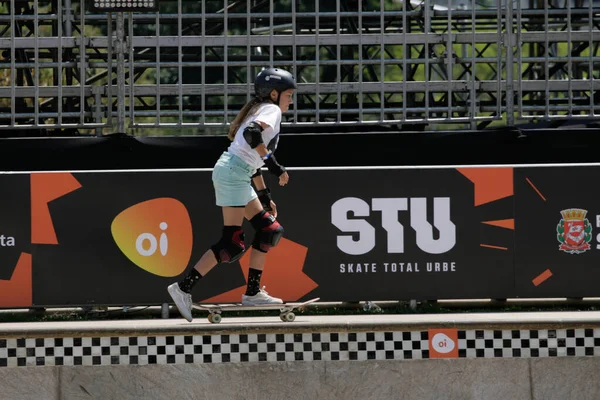 Sao Paulo 2019 Skate Für Die Athleten Während Der World — Stockfoto
