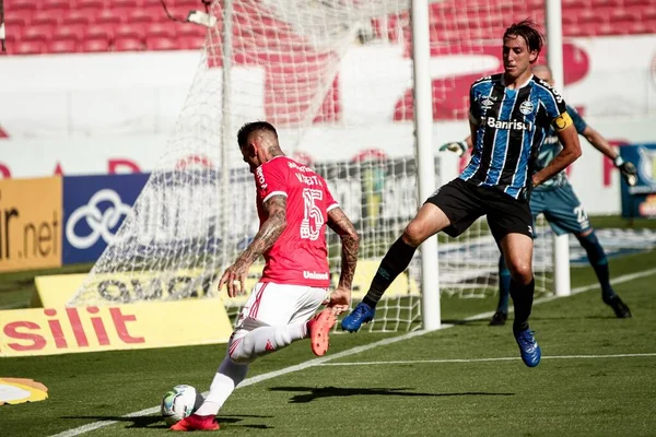 Braziliaanse Nationale Voetbal Liga Sao Paulo Brazilië Voetbalwedstrijd Braziliaans Kampioenschap — Stockfoto