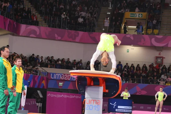 Peru Lima 2019 Lima Peru 2019 Ginastica Artistica Classificacao Aparelho — Stok fotoğraf