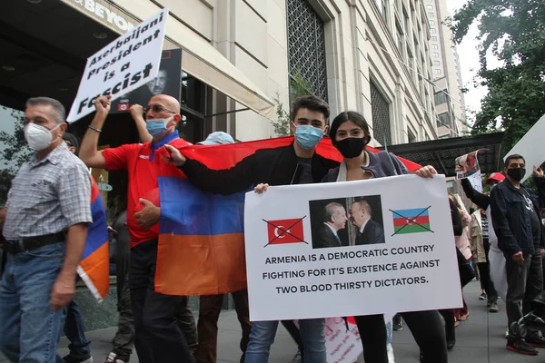 Nyhet Fredlig Protest Till Förmån För Fred För Armenier New — Stockfoto