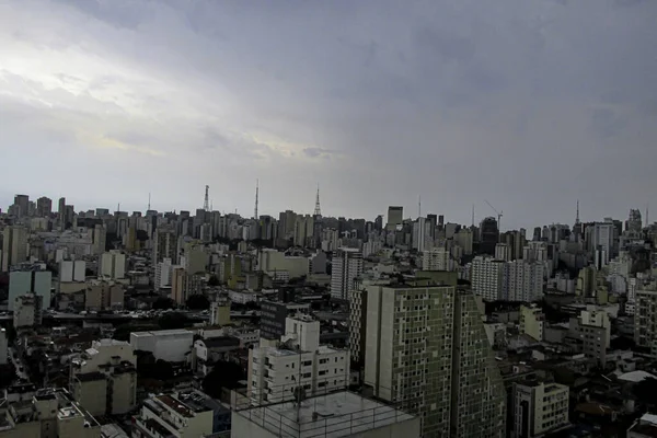 Σάο Πάολο 2020 Αεροφωτογραφία Σάο Πάολο Στη Βραζιλία — Φωτογραφία Αρχείου