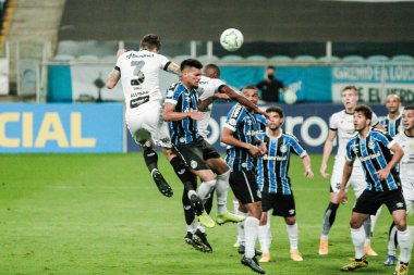 SAO PAULO, SP, BRAZIL, 28.11.2020: Sao Paulo, Brezilya 'da iki takım arasında futbol maçı