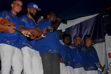 Sao Paulo (SP), 14 / 02 / 2020 - ENSAIO TECNICO DA ESCOLA DE SAMBA - Samba festivali Sao Paulo, Brezilya 