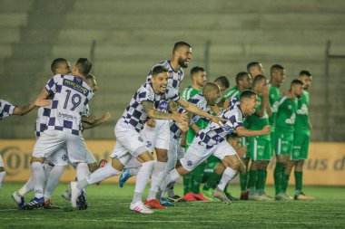 Porto Alegre, 29 Ekim. 2020: COPA DO BRASIL - GREMIO X JUVENTUDE - Gremio vs Juventude arasındaki maç, Gremio 'daki Arena' da Copa do Brazil 'in 16.