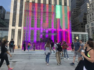 NEW YORK (USA) - 22 .01.2020: bir salgın sırasında COVID-19