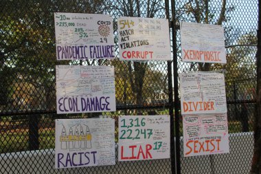 WASHINGTON, EUA, 06.06.2020 - PLAZA HAYAT MATTERS / CASA BRANCA - O prefeito de Washington DC Muriel Bowser renomeia parte da rua 16 em frante a Casa Branca para Black Lives Matter Plaza. Ha um protesto pacifico em frante a Casa Branca pela mor