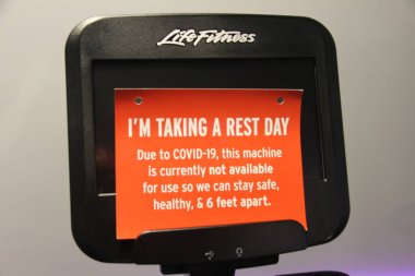 NEW YORK (USA) - 22 .01.2020: bir salgın sırasında COVID-19