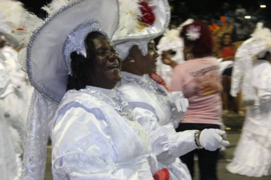 Rio de Janeiro - RJ, 25 / 02 / 2020 - Escola de samba Salgueiro, na concentracao para o desfile do grupo the nesta madrugada de terca-feira de carnaval... Foto: Fausto Maia / TheNews2 (Foto: Fausto Maia / TheNews2 / Deposit Fotoğrafları)) 