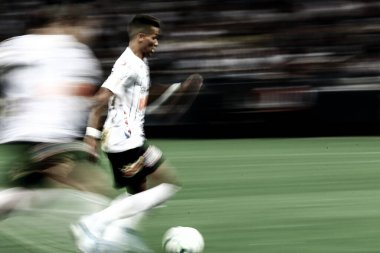 SAO PAULO - OCT 19, 2019: CORINTHIANS during the match between valid for the 27th round of the Brazilian Championship, at the Corinthians Arena in Itaquera