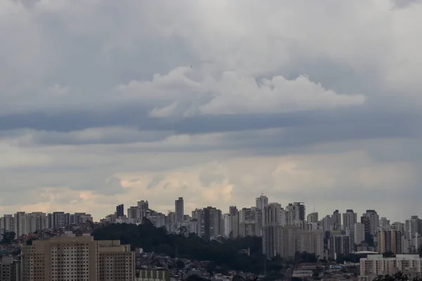 Situación Del Tiempo Sao Paulo Enero 2021 Sao Paulo Brasil — Foto de Stock