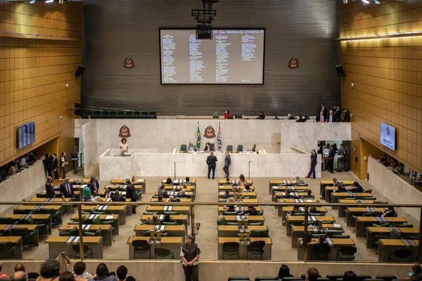 São Paulo 2020 Votagem Reforma Segurança Social Proposta Emenda Constituição — Fotografia de Stock