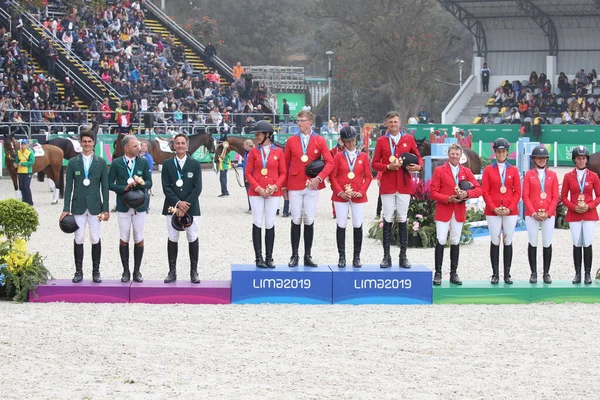 Lima Peru パンアメリカン競技大会 パナメラノス 2019 ペルー リマで開催 — ストック写真