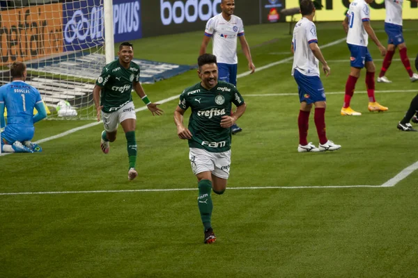 Brasilianische Fußballliga Sao Paulo Brasilien Fußballspiel Brasilianische Meisterschaft — Stockfoto