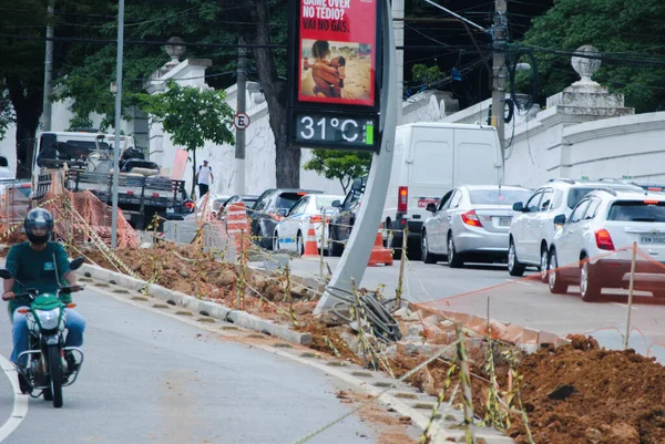 Sao Paulo 2019 Climate Situation Sao Paulo Brazil — Stock Photo, Image