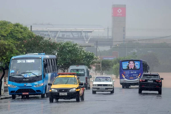 Sao Paulo Brazil Heavy Rainfalls Sao Paulo — Stock Photo, Image