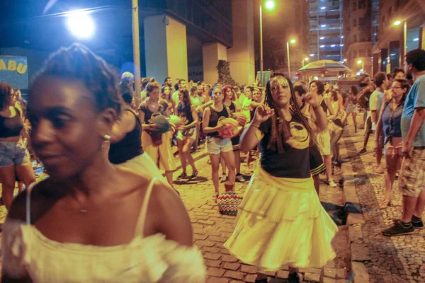 Rio Janeiro 2020 Bloco Bloco Maracutaia Faz Ensaio Pre Carnaval — Zdjęcie stockowe
