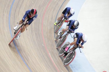 Peru - Lima, 02 / 08 / 2019 - LIMA, PERU, 02.08.2019 - Ciclismo no velodromo em Videna. (Fotoğraf: Leco Viana / Haber 2 / Depozito Fotoğrafları) 