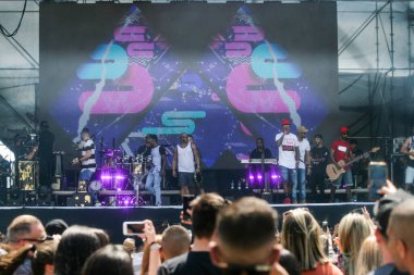 FLORIANOPOLIS, SC, 11.01.2020 - BAILE DA FAVORITA - Çeşitli şarkıcılar ve DJ Wally