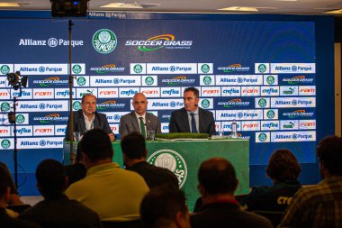 SAO PAULO, SP, BRAZIL: Brezilya 'daki iki Campeonato Brasileiro Srie A takımı arasında futbol maçı