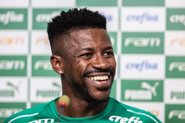 SAO PAULO, SP, BRAZIL: Brezilya 'daki iki Campeonato Brasileiro Srie A takımı arasında futbol maçı