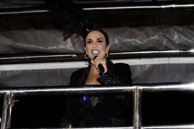 FLORIANOPOLIS, SC, 14.11.2019 - Şarkıcılar ve aktörlerle Folianopolis festivali 