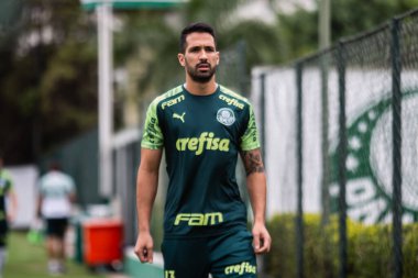 SAO PAULO, SP, BRAZIL: Brezilya 'daki iki Campeonato Brasileiro Srie A takımı arasında futbol maçı