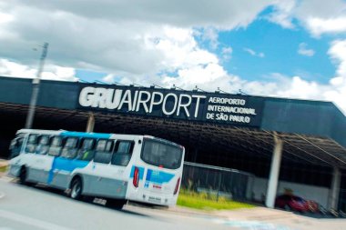 GuARULHOS, Sao Paulo - 11 Ocak 2020: bir salgın sırasında COVID 2019