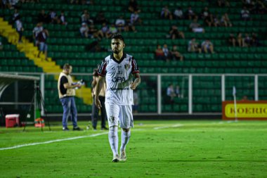 SAO PAULO, SP, BRAZIL: Brezilya 'daki iki Campeonato Brasileiro Srie A takımı arasında futbol maçı