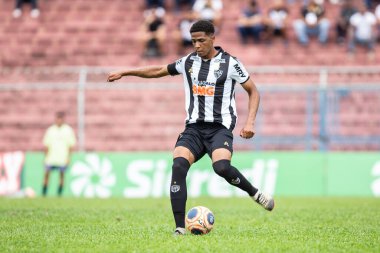 SAO PAULO, SP, BRAZIL: Brezilya 'daki iki Campeonato Brasileiro Srie A takımı arasında futbol maçı