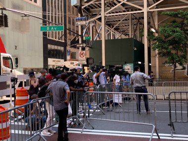 NEW YORK, 28 / 08 / 2020 - Siyahi HAYATLARI DURANTE O 57 ANIVERSARIO DA HISTORICA MARCHA DE MARTIN LUther King
