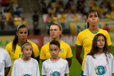 SAO PAULO, SP, BRAZIL: Brezilya 'daki iki Campeonato Brasileiro Srie A takımı arasında futbol maçı