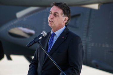 Sao Paulo, Brezilya: Sao Paulo 'da Başkan Jair Bolsonaro