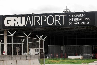 GuARULHOS, Sao Paulo - 11 Ocak 2020: bir salgın sırasında COVID 2019