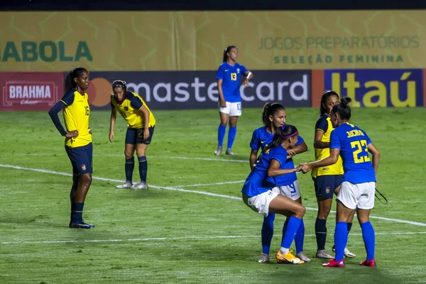 Spo Liga Paulista Futebol Feminino Dezembro 2020 São Paulo Brasil — Fotografia de Stock