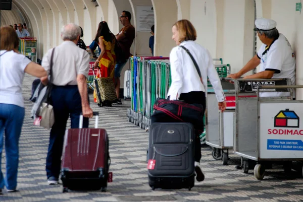 Sao Paulo 2019 Aeroporto São Paulo Brasil — Fotografia de Stock