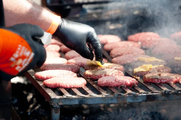 Santa Gertrude 2019 Největší Bbq Světě Přehlídkou Dvojice Fernando Sorocaba — Stock fotografie