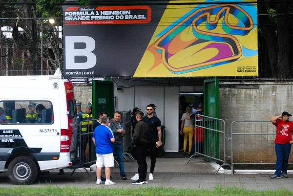 Sao Paulo 2019 Movimentacao Trainings Formula Heineken Grand Prize Brazil — Stock Photo, Image