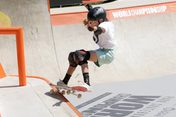 Sao Paulo 2019 Skate 선수들을 스케이트 브라질의 부르게자에 공원에서 목요일 — 스톡 사진