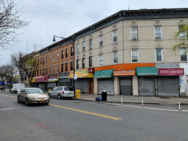 New Some Stores Now Opening Covid April 2020 Brooklyn New — Stock Photo, Image