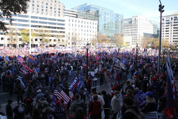 New Maga Marche Million Pour Trump Washington Novembre 2020 Washington — Photo