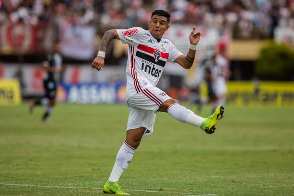 SAO PAULO, SP, BRAZIL: Brezilya 'daki iki Campeonato Brasileiro Srie A takımı arasında futbol maçı