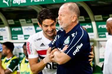 SAO PAULO, SP, BRAZIL: Brezilya 'daki iki Campeonato Brasileiro Srie A takımı arasında futbol maçı