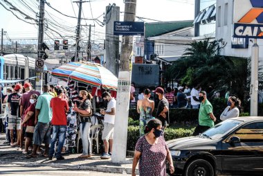 Rio de Janeiro valisinin görevden alınması. 29 Temmuz 2020, Rio de Janeiro, Brezilya: STF 'nin (Brezilya Federal Yüksek Mahkemesi) Rio de Janeiro valisinin görevden alınması kararına karşı Alerj' de gösteri