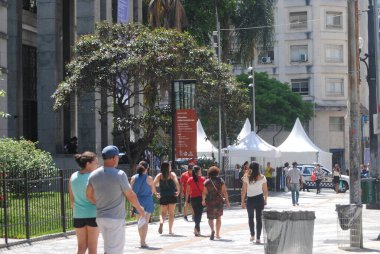 SAO PAULO, SP 18.11.2019 - Sao Paulo, Brezilya 'daki yaşam sahnesi